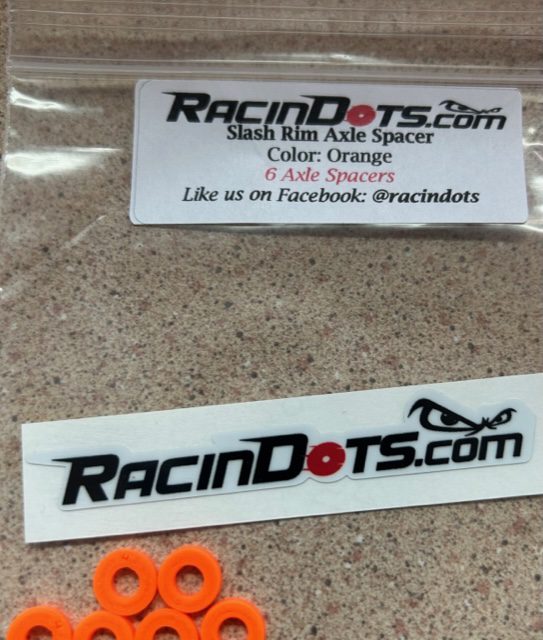 Axle Spacers - Traxxas Slash Rim