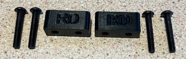 "Servo Steering Linkage Leveling Blocks" for Traxxas Slash HCG Chassis, by RacinDots