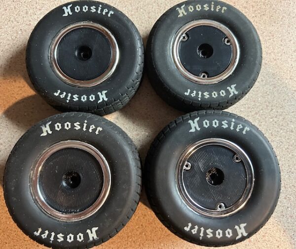 Losi 22s Sprint Car Wheel Covers by RacinDots.com