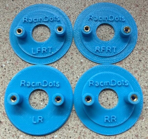 Losi 22S Sprint Car Wheel Covers by RacinDots - Image 9